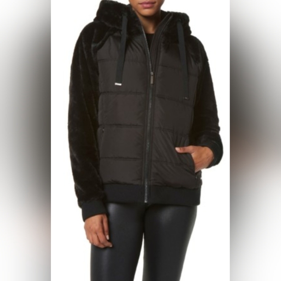 Fur Puffer Jacket - Picture 2 of 3